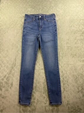American Eagle Outfitters Dark Blue Skinny Jeans